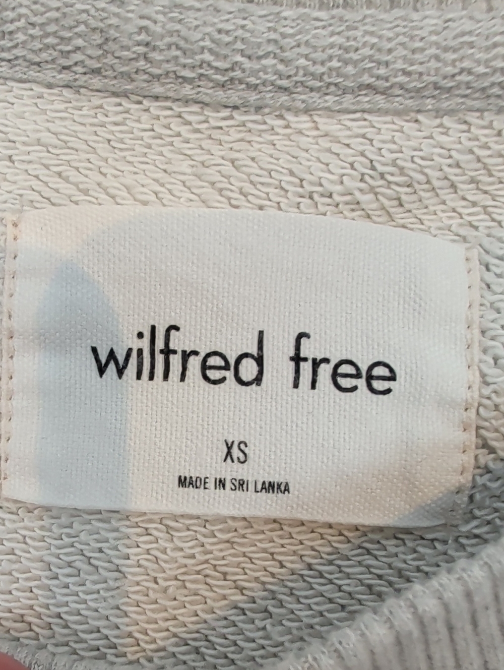 Aritzia Wilfred Free Janine Puff Sleeve Sweatshirt Gray Size XS - Picture 4 of 13